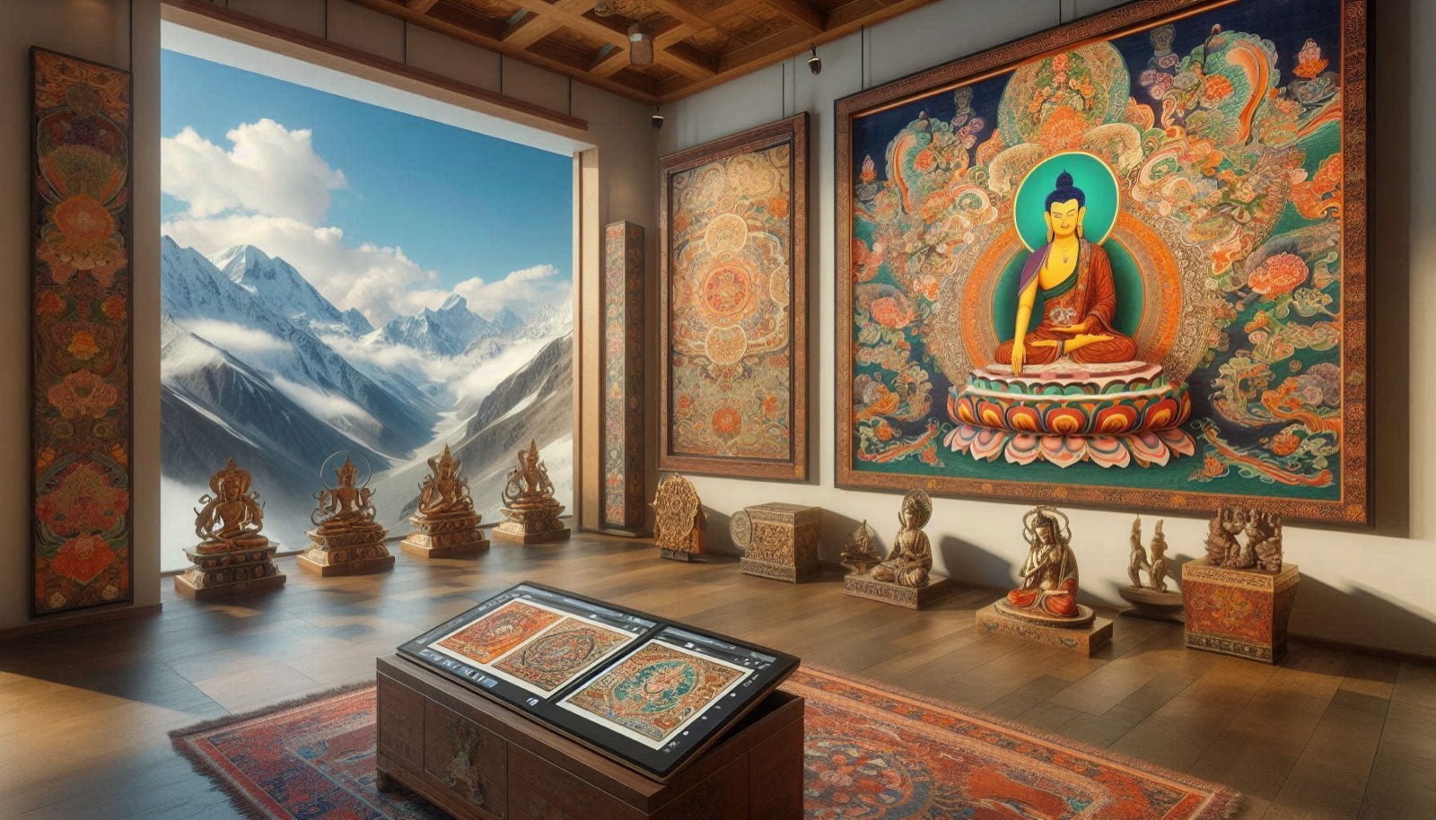 Dhumra project illustration · ལྡུམ་རའི་ལས་གཞིའི་པར་རིས།