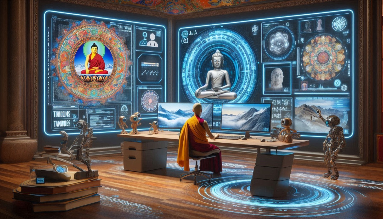 Dhumra project illustration · ལྡུམ་རའི་ལས་གཞིའི་པར་རིས།